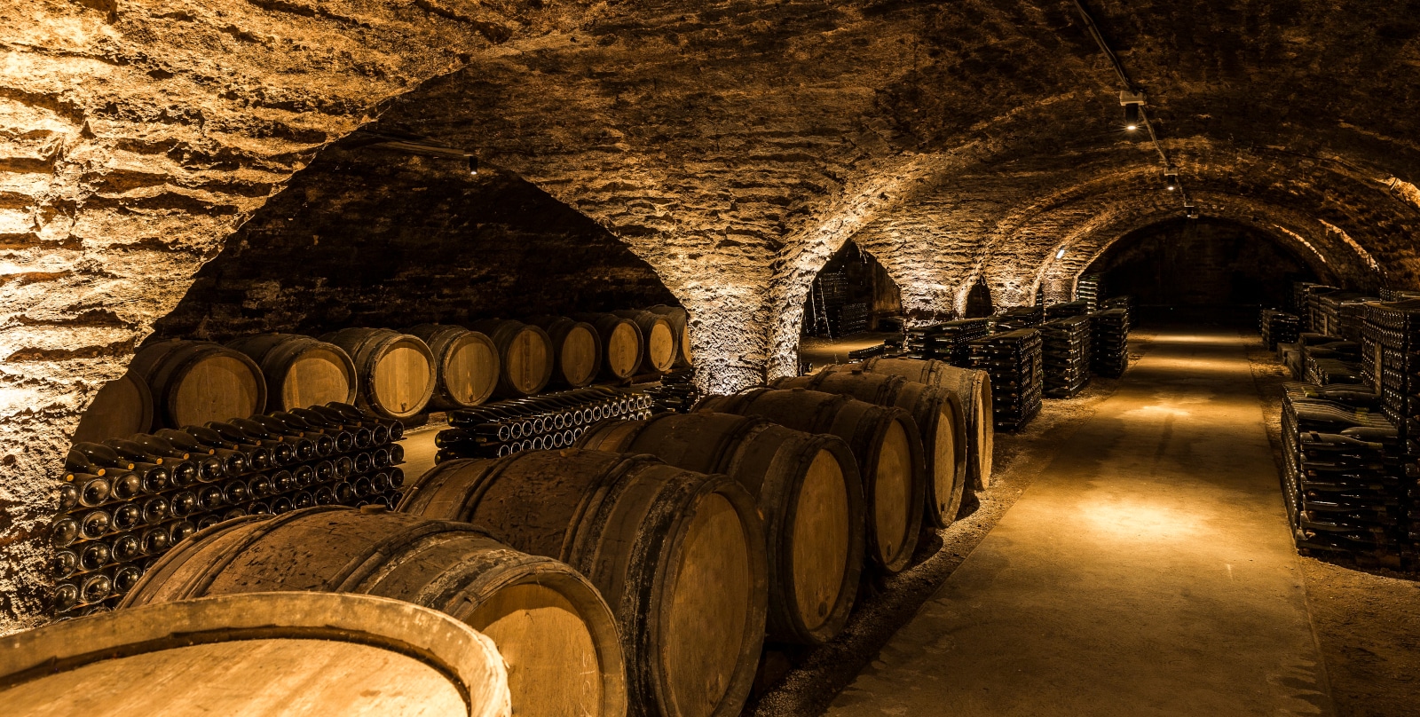 Wine Aging in Oak Barrels