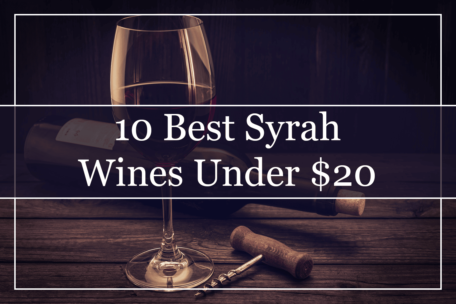 10 Best Syrah Wines Under $20 (2022)