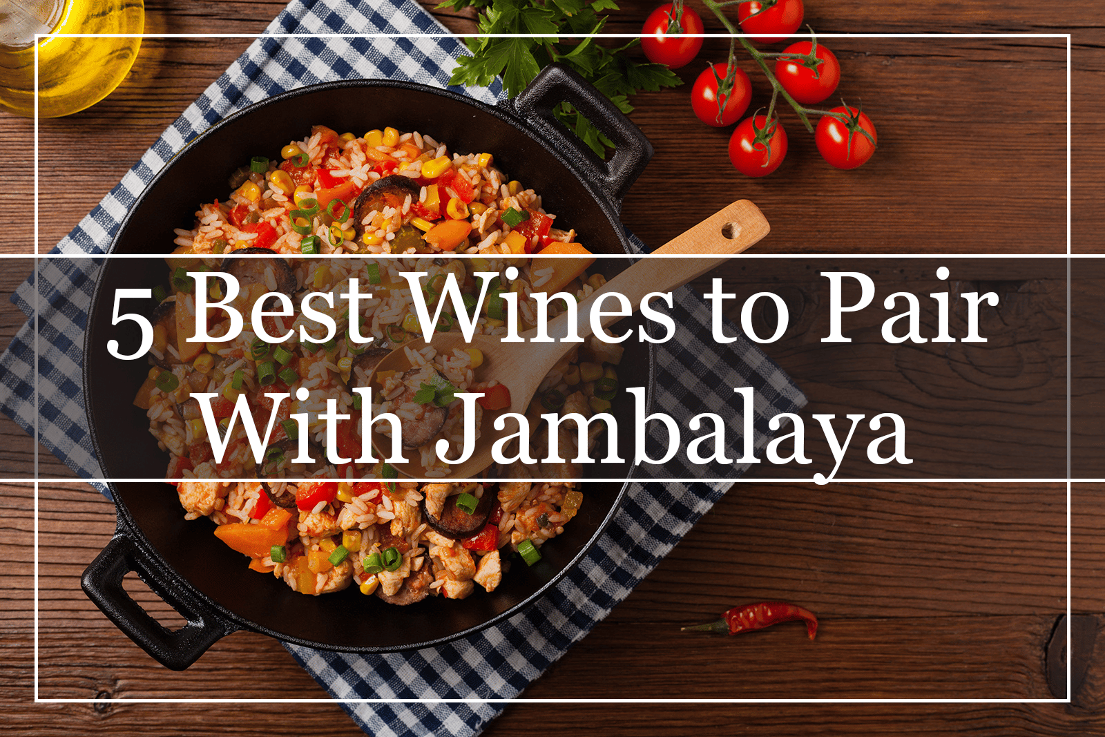 5 Best Wines to Pair With Jambalaya Featured